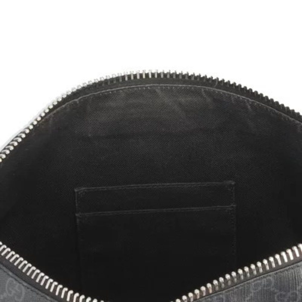 Gucci GG Supreme Sherry Shoulder Bag Canvas Black - Picture 7 of 11